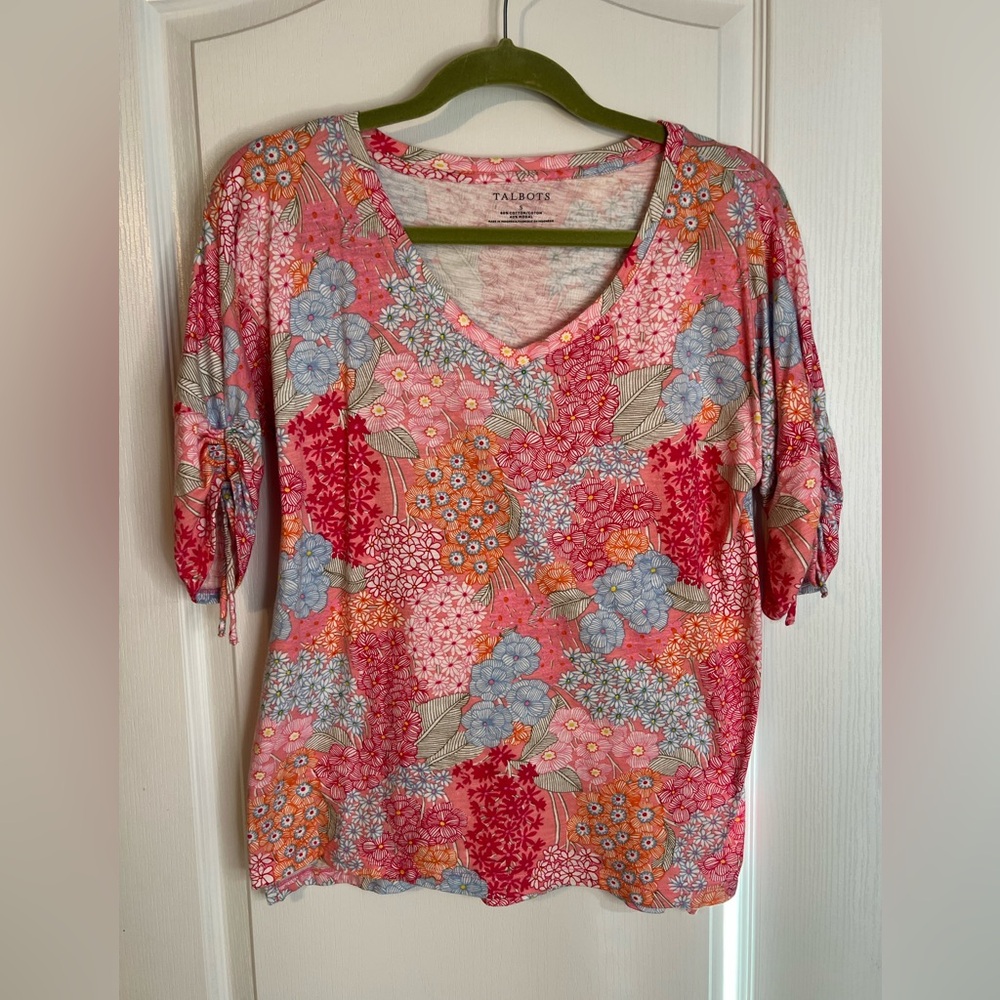 Talbots Floral T-shirt